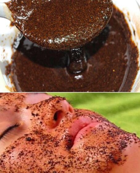 Kahve kirişli yağma maskesi